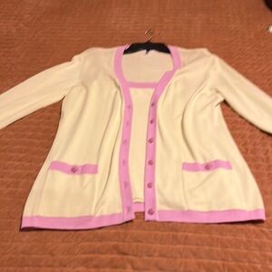 Escada twinset, EUC.  Lightweight and very feminine.